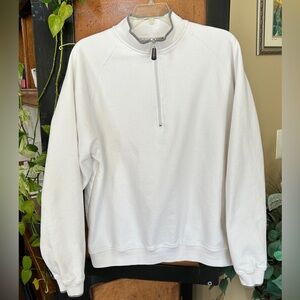 Bullock & Jones 1/4 Zip Cotton Sweatshirt Sz XXL